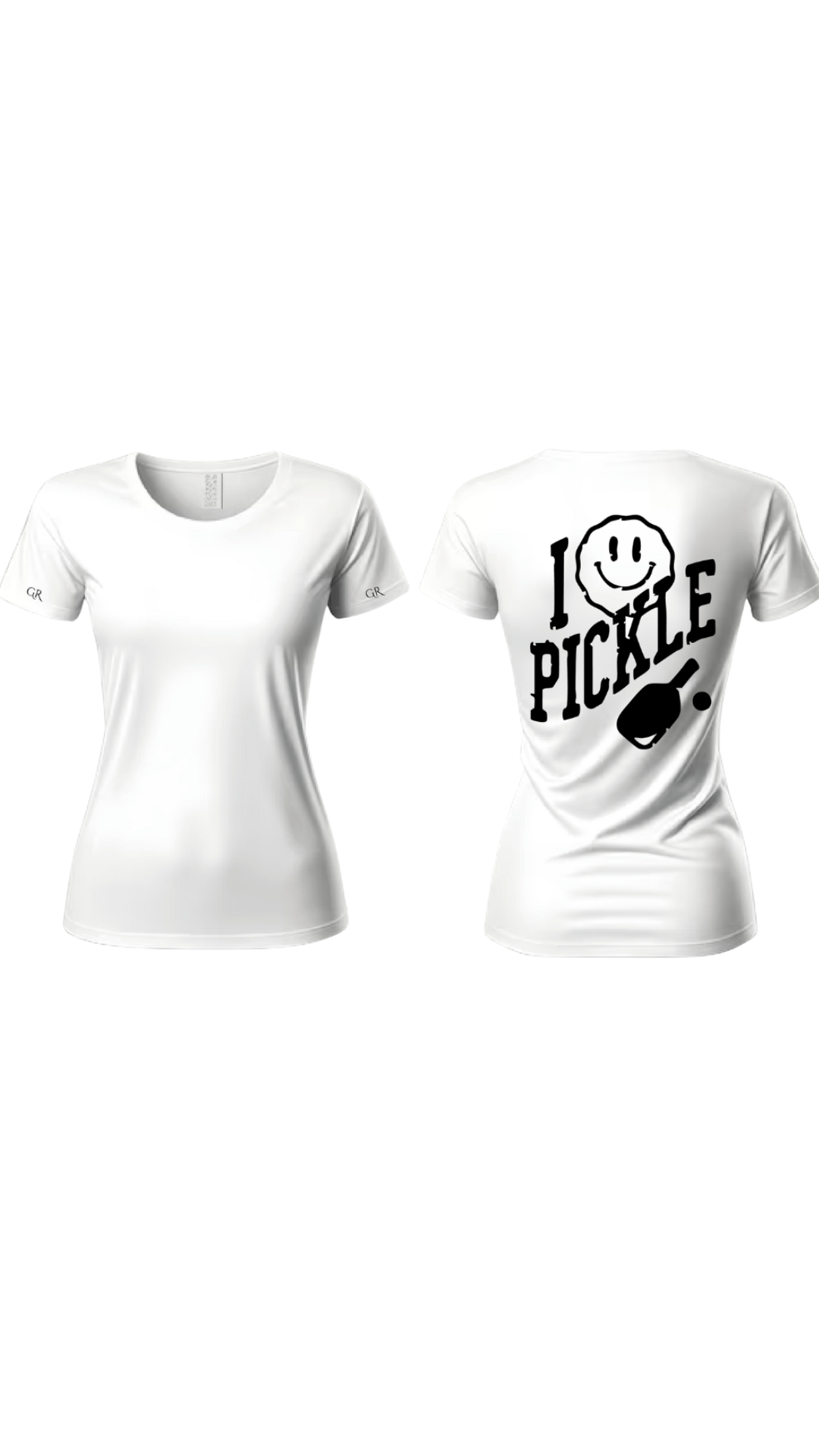 Camiseta Blanca I love Pickelball Mujer