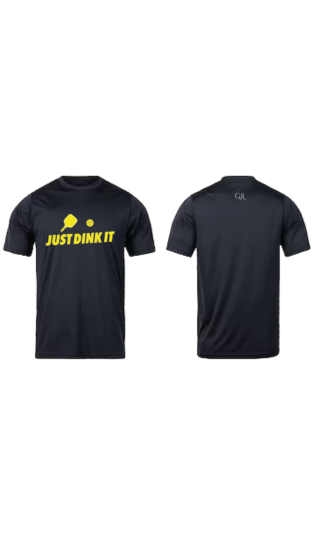 Camiseta Negra Just Dink IT Hombre